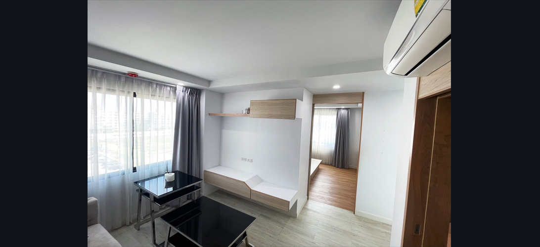 คอนโด ขาย ห้องมุมสวยพิเศษ เป็นส่วนตัวที่สุดไม่มีเสียงรบกวน พร้อมเฟอร์นิเจอร์และเครื่องใช้ไฟฟ้า วีคอนโดพุทธมณฑลสาย4–5ศาลายา พร้อมเฟอร์นิเจอร์ครบ